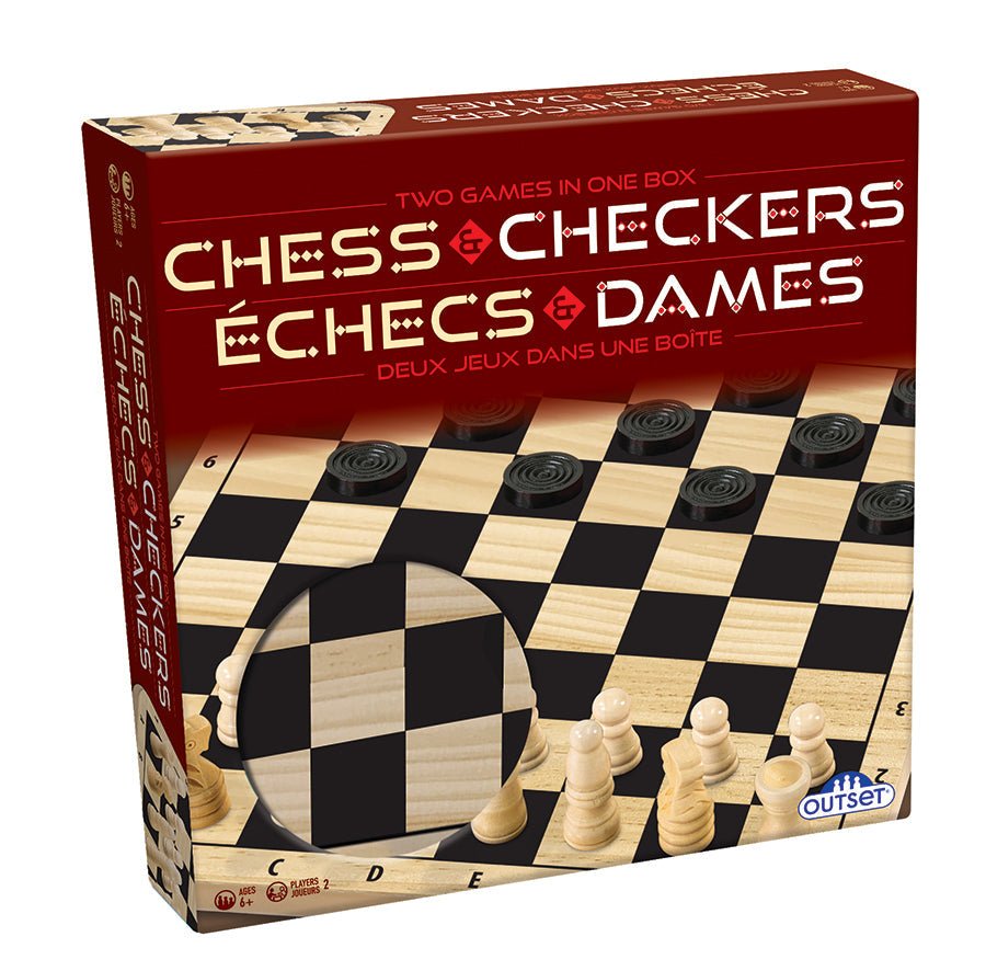 Chess / Checkers - WiredVillage Games - Outset Media